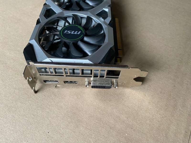 MSI GeForce GTX 1650 D6 Ventus XS OC 4GB GDDR6 128-Bit Graphics card